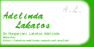 adelinda lakatos business card